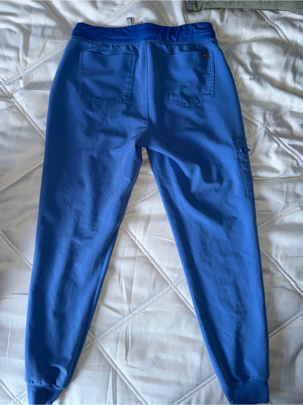 FIGS Zamora Jogger Scrub Pants Small Blue Technical Collection FIONx - Picture 3 of 9